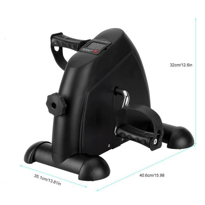 Mini Vélo D'Appartement Pliable YIFAA - Pédalier Fitness Cardio Pour Bras Et Jambes
