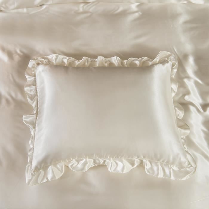 Freyamy Housse de Couette 140x200cm 1 Taie d'oreiller 65x65cm Plaid Noeud Papillon Blanc Rose Parure de lit Ado Adulte Filles Sets de Housse Couette en Microfibre avec Fermeture Éclairs Freyamy Housse de Couette 140x200cm 1 Taie d'oreiller 65x65cm Plaid Noeud Papillon Blanc Rose Parure de lit Ado Adulte Filles Sets de Housse Couette en Microfibre avec Fermeture Éclairs