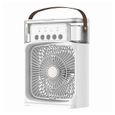 Climatiseurs personnels, refroidisseurs d'air par évaporation, climatiseurs portables blancs