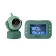Babymoov Babyphone vidéo YOO Twist - Caméra motorisée avec vue à 360° - Technologie Sleep - Vision nocturne-0