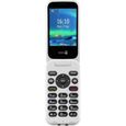 Téléphone portable à clapet pour séniors DORO 6820 - Rouge - Écran 2,8 po - Batterie 950 mAh-0