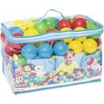 Sac de 100 Balles Multicolores en Plastique Bestway - Diametre 6.4 cm de - Accessoire Tente A Balles - Jeu Enfant 1er Age-0