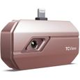 TOPDON TC002 Caméra Thermique Rose pour iOS 256 x 192 Résolution thermique Plage de température thermique pour iPhone & iPad-0