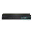 TRENDNET Commutateur Ethernet TPE-TG160G 16 Ports - 2 Couches supportées - Paire torsadée - Montable en rack - 3 an(s) Garantie-0