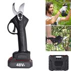 ROKOO 48VF Sécateur Électrique, Ciseaux de Jardin Professionnels, Ciseaux d'élagage électrique Rechargeable avec 2 batteries