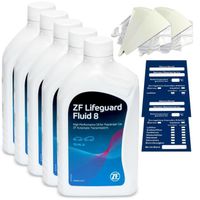 5 Litre Huile pour Boîte à  Vitesse Automatique 8HP ZF Lifeguard Fluid 8 Incl.