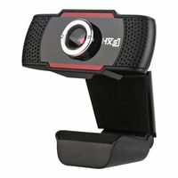 Webcam HD 720P, USB 2.0 Caméra à Haut Résolution avec Microphone Intégré et Trépied ajustable Caméra