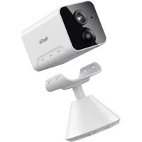ieGeek 1080P Caméra Surveillance WiFi Exterieure sans Fil Batterie AI & PIR Détection Mouvement Extérieure/Intérieure Audio IP65