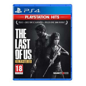 JEU PS4 The Last of Us Remastered PlayStation Hits Jeu PS4