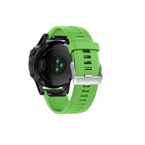 BRACELET MONTRE CONNEC. vert Pour 20mm-BEHUA-Bracelet de montre en silicon