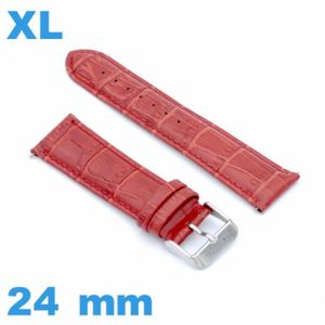 Bracelet Montre Cuir MZBUTIQ 6-24mm - Bande Remplacement Mince Et Confortable