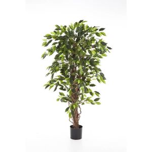Ficus Artificiel Tronc Tressé-130 cm