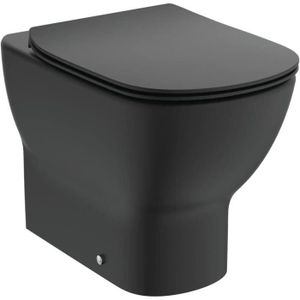 CUVETTE WC SEULE Cuvette WC - Tesi - Pot au sol AquaBlade universel avec siège slim - Blanc