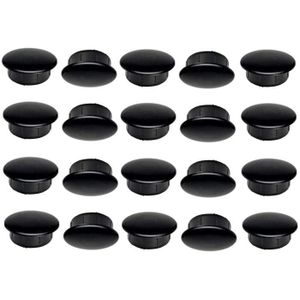 Assortiment De 60 Bouchons Plastique Noirs Pour Trous De Carrosserie Auto - Diamètre 1/2 Pouce