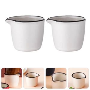 SODA-THE GLACE 2 Pièces en Céramique Mini Tasse à Lait Pot à Tass