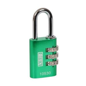 K12530d2 Kasp 125 Series Premium Brass cadenas 30mm Twin Pack-Verrou de sécurité