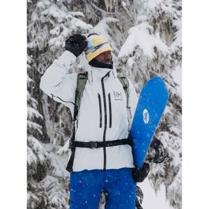 BLOUSON DE SKI Veste De Ski / Snow Burton Swash Gore‑tex 2l Gris Homme