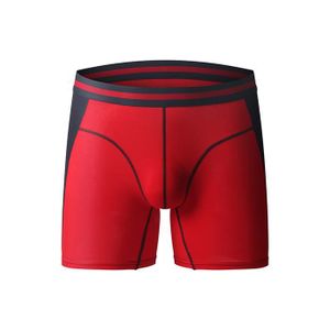 UMIPUBO Calecons Longs Coton Caleçons Homme Longue Boxer Lot de 3/4 Coton Elastique Slip Respirant Bulge Underwear Anti-Friction Anti-Odeur sous-Vêtement Ultra Doux Confortale 