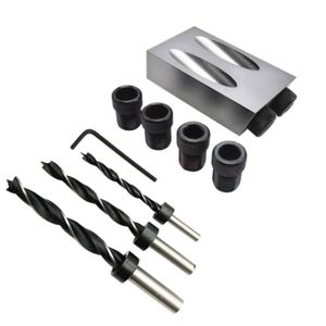 Multi-function Localisateur de Perçage Forage Gabarit Menuiserie Outils À Main♧