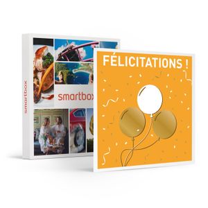 COFFRET SÉJOUR SMARTBOX - Coffret Cadeau - FÉLICITATIONS ! - 7272