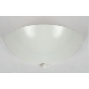 APPLIQUE  TOSEL Applique 1 lumière - luminaire intérieur - acier blanc - Style pop color - H9cm L30cm P14cm