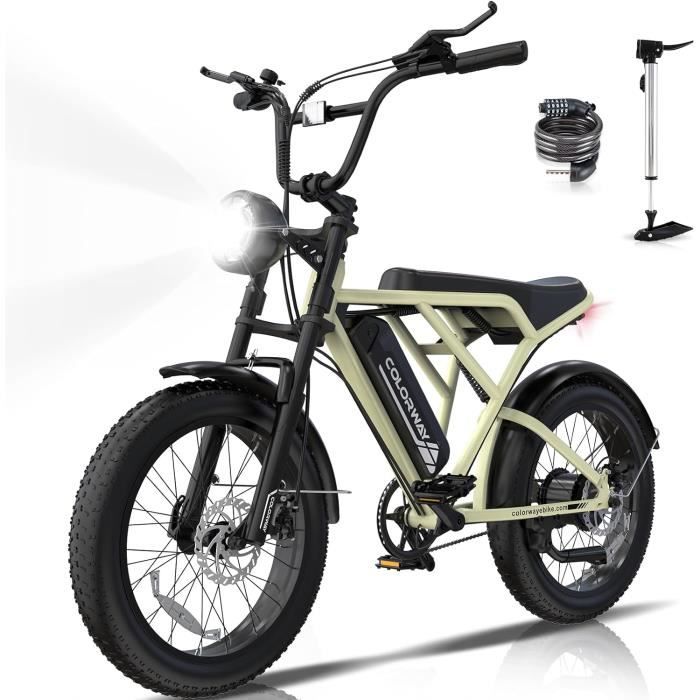 Vélo électrique FATBIKE E-BIKE 20 Taille L (ADULTE DE 168cm à 185cm)