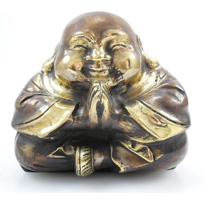 Lachineuse - Statuette Bouddhas Rieurs d'Abondance - Statue Petit