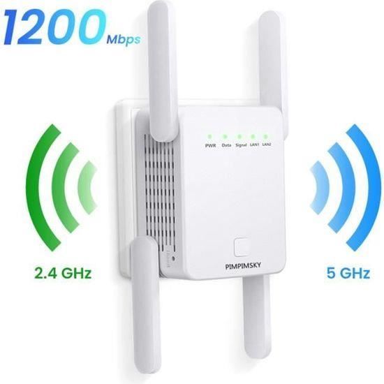 RE450, Répéteur WiFi / Point d'accès WiFi 5 bi-bande (AC1750 Mbps)