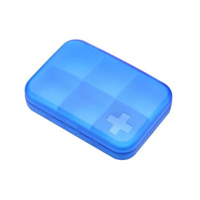Portable 6 Cellules Voyage Damp Proof Pilule Medecine Medicament