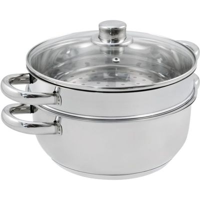 IBILI - Marmite avec couvercle Oslo, 16 cm, Acier inoxydable, Compatible avec l'induction - Maison IBILI - Marmite avec couvercle Oslo, 16 cm, Acier inoxydable, Compatible avec l'induction - Maison