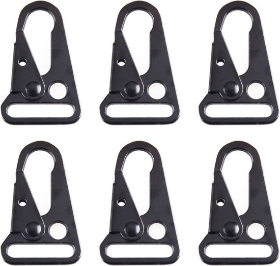 10 Petits Mousquetons Clips à Ressort En Zinc - Couleur Or Clair - Pour Sacs, Porte-clés, Bricolage
