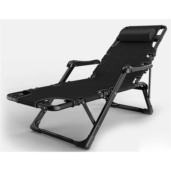 LIWIChaise longue en métal, chaises longues et inclinables de jardin