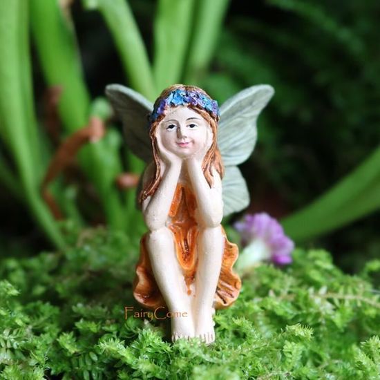 Kit d'accessoires de jardin de fées figurines de fées - Cdiscount