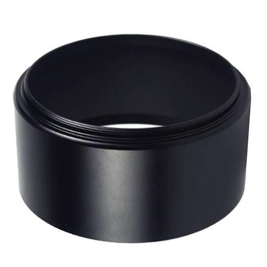 Pare-Soleil (Hood) YC Onion Pour Fujifilm X100V - Alliage Aluminium, Noir, Compatible 23 Mm