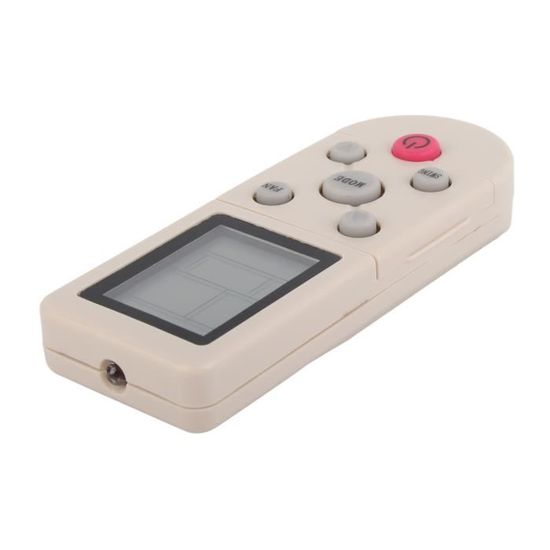 Goshyda YKR-F/06 télécommande pour AUX, télécommande de Remplacement de climatiseur pour AUX YKR-F/001 YKR-F/09R/010 F/06 YKR‑F/016E