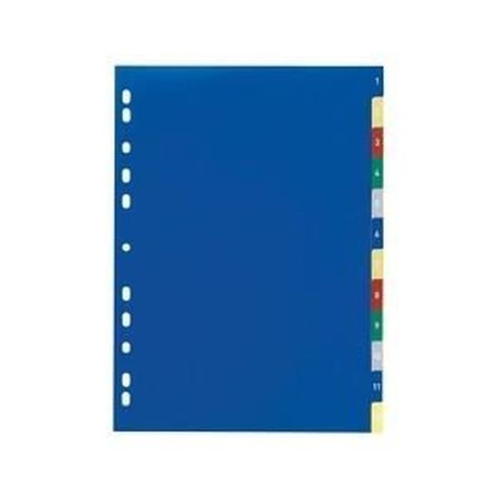 Trieur - DURABLE - 5 intercalaires - Plastique - A4 - Onglets inscriptibles - Beaux-Arts et Loisirs créatifs