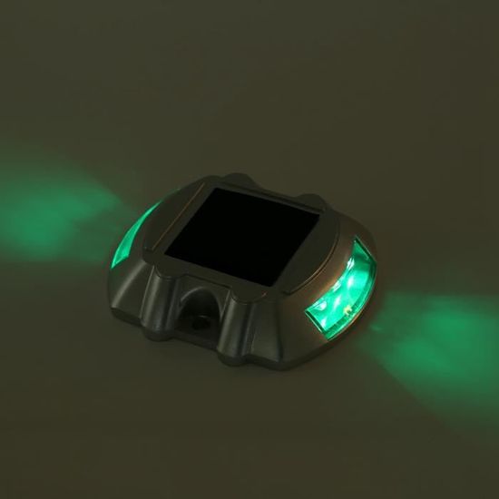 Lumière Solaire LED Extérieure Au Sol - Éclairage Allée, Route, Jardin, Imperméable, Visibilité 1000m
