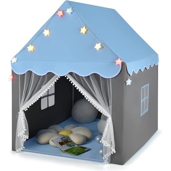 Tente De Jeu Enfants Grande Capacité Avec Fenêtre Et Lumière - Coin Douillet Pour Anniversaires Et Chambre