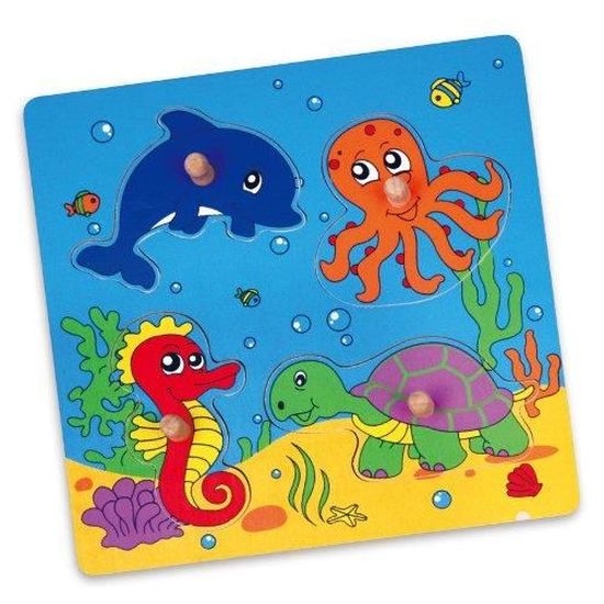 Puzzle Animaux De La Mer Jeu Educatif En Bois Bebe Enfant 1an Multicolore Cdiscount Jeux Jouets Puzzle Animaux De La Mer Jeu Educatif En Bois Bebe Enfant 1an Multicolore Cdiscount Jeux Jouets