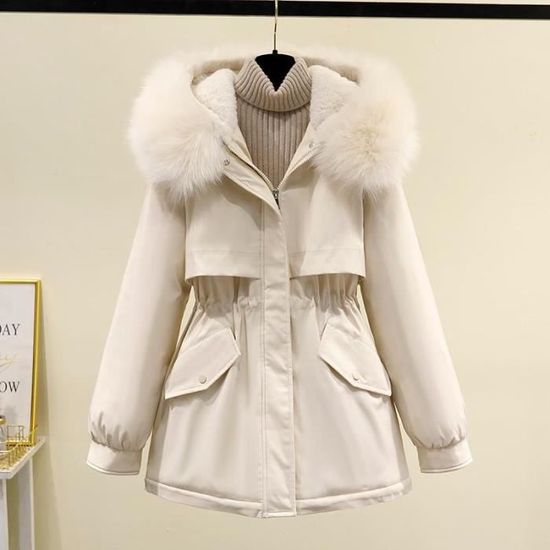 Manteau femme moutarde - Vêtements