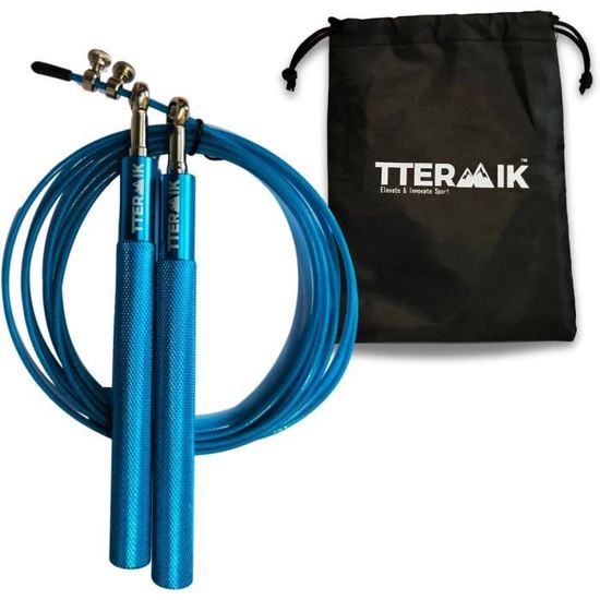 CORDE A SAUTER,Thin Silvery--Corde à Sauter De Vitesse Crossfit Pour