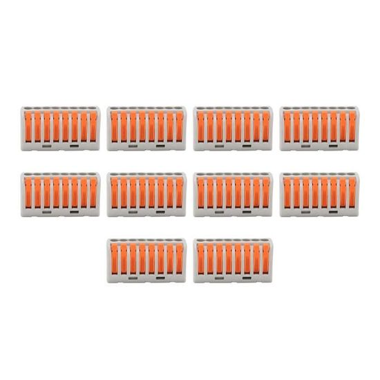 Borniers Connecteurs GOIYZTTR - Lot De 5, Double Vis Laiton, Pour Câbles 2,5-16mm²