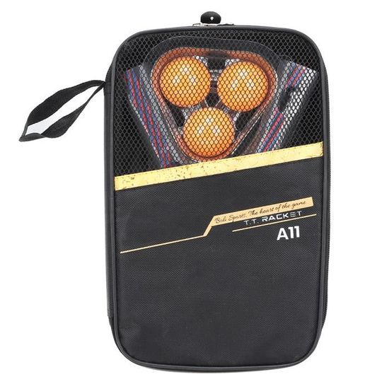 Raquette De Ping Pong Professionnelle Senston - 7 Plis Bois + Carbone - Poignée Longue - Pour Joueurs Avancés