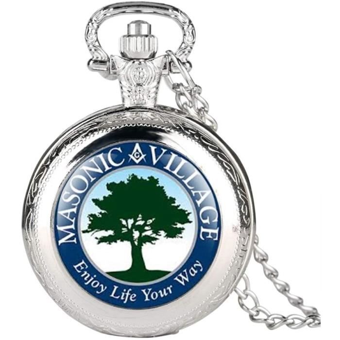 1 Pc Montre De Poche Hommes Femmes Strass Montre Gousset