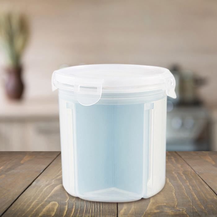 Boîte de rangement en plastique transparente Boîte de conteneur de boîte de rangement de nourriture séchée à sec RX4787