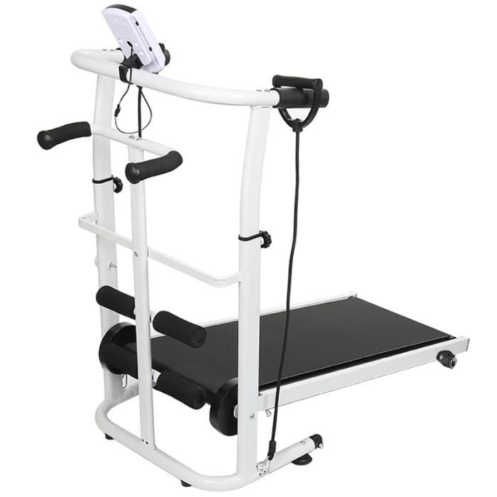 3 en 1 Multi-Tapis roulant Tapis de course Fitness équipement ménage avec LCD