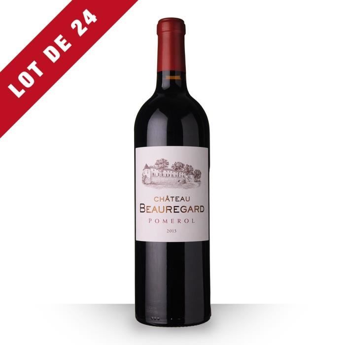 24X Château Beauregard 2013 Rouge 75cl AOC Pomerol - Vin Rouge