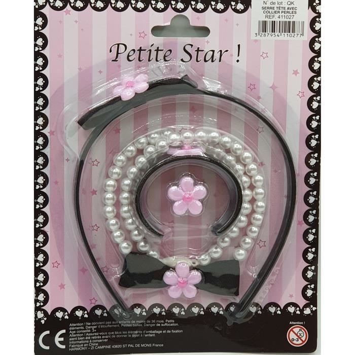 Accessoires bijoux fantaisie pour enfants