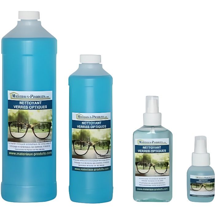 Nettoyant verres optiques 500 ml Bleu