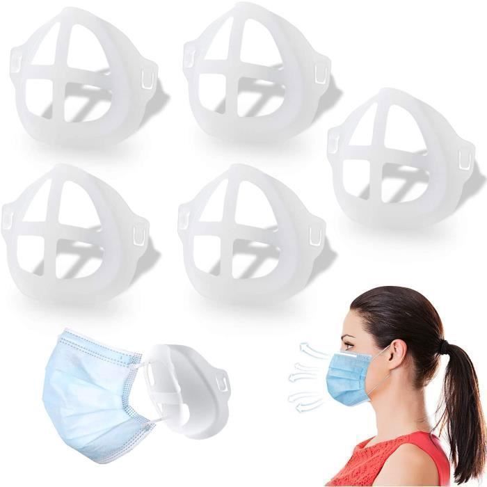 Hydratation et irrigation du nez BeiYoYo Support de masque 3D pour protéger les lèvres Rouge à lèvres, support interne p 126029